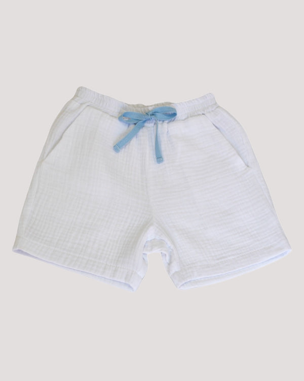 Pantaloni din muselina cu snur